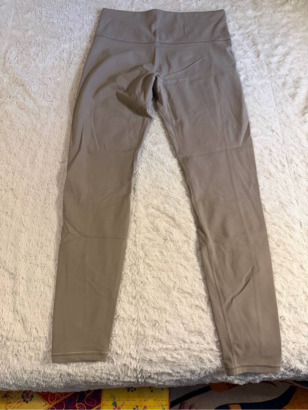 Athleta High-Rise Leggings in Taupe